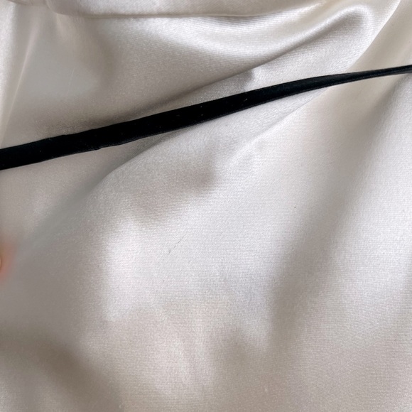 Reformation x Brock Collection Nottingham Silk Maxi Dress Ivory NEW with tags - Picture 5 of 10